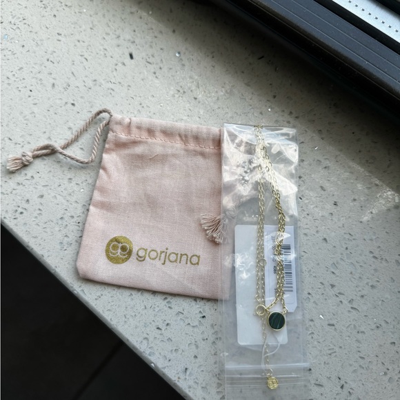 Gorjana Rose Marble Coin Necklace - Picture 3 of 3